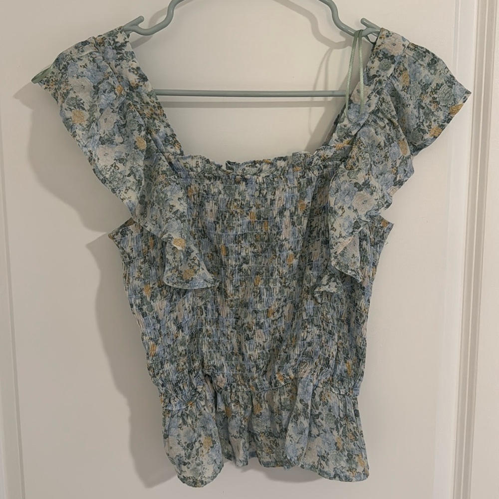 Mine Flower Print Tank Top